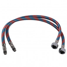 Шланги для змішувача Globus Lux М10х1/2″ 0,5м. АНТИКОРОЗІЯ ( ПАРА) (000030475)