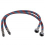 Шланги для змішувача Globus Lux М10х1/2″ 0,5м. АНТИКОРОЗІЯ ( ПАРА) (000030475)
