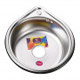 Мийка кухонна врiзна кругла 530х180 Satin MR 530 E Mira (000014450)