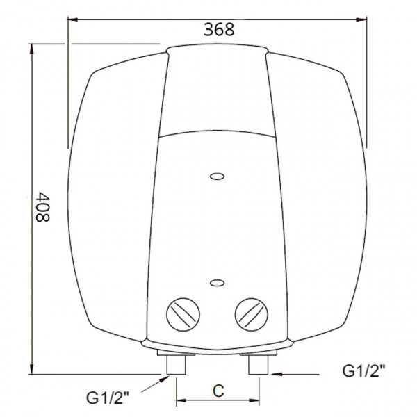 Водонагрівач Bosch Tronic 2000 TR 2000 15 B / 15л 1500W (над мийкою) (24767) (000024767)