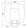 Водонагрівач Bosch Tronic 2000 TR 2000 15 B / 15л 1500W (над мийкою) (24767) (000024767)
