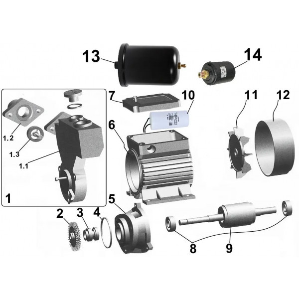 Насосна станція Optima OP-101 ″MINI MINI″ (000014282)