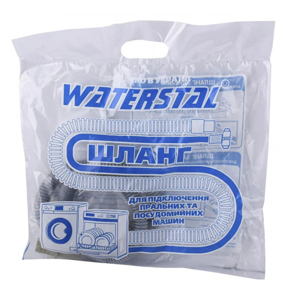 Шланг сливной для бытовых стиральных и посудом.машин ″Waterstal″ 1,0 м (000015798)