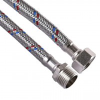 Шланг нержавіюча сталь ECO FIX 1/2″х1/2″ ЗВ 2,0 м EPDM (000016845)