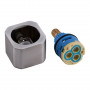 SC-SKU-200 Кран-Букса переключения с квадрат. рукояткой д/душ систем SUS, 3-х ходовая (000028734)