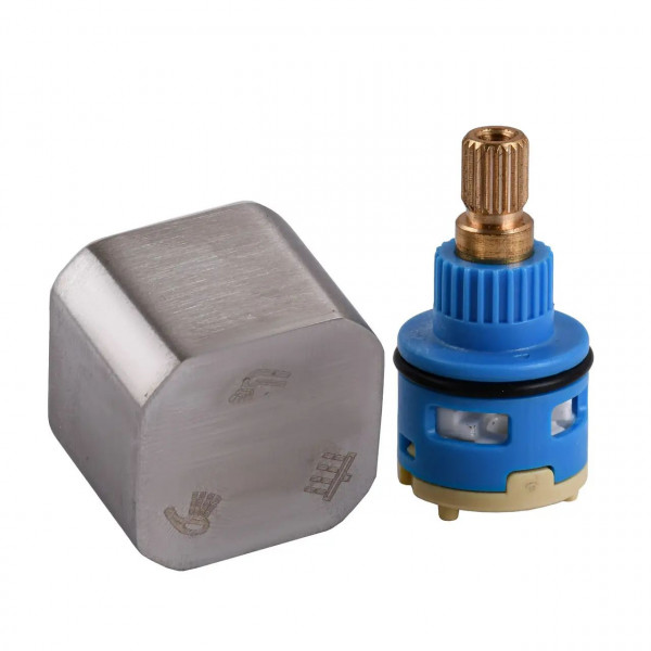 SC-SKU-200 Кран-Букса переключения с квадрат. рукояткой д/душ систем SUS, 3-х ходовая (000028734)