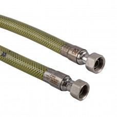 Шланг ГАЗОВИЙ 1/2*1/2 ВВ нерж.,обплетення,пвх, PRESINOX-HG1212-2,0m (200045) (Tucai Spain) (000032505)
