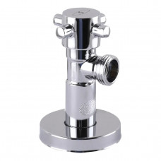 Кран полуоборотный угловой SOLOMON 1/2″х3/4″ Retro 7077 (000004158)