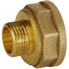 Перехідник редукційний латунний 1″ВР х 1/2″ЗР штампований А0602А VA (000010748)