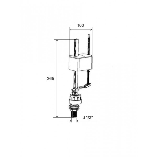 Клапан заполнения SIAMP 20024PF-BAS 1/2″ (000012235)