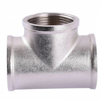 Трійник SOLOMON 3/4″ ВВВ нікель 8202 (000019318)