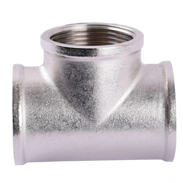 Тройник SOLOMON 3/4″ ВВВ никель 8202 (000019318)