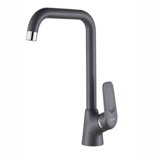 Смеситель для кухни Globus Lux Koln GLK-0203L-3-TITANIUM (000023155)