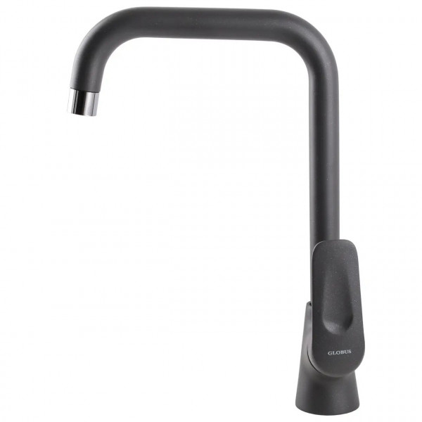 Смеситель для кухни Globus Lux Koln GLK-0203L-3-TITANIUM (000023155)
