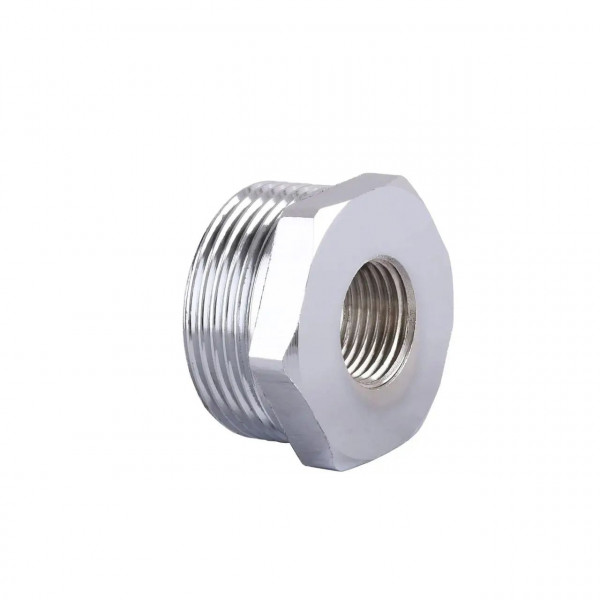 Футорка переходная SOLOMON 1 1/4″х 1/2″ хром НВ 8209 (000001887)