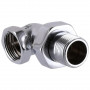 Сгон-американка угловой SOLOMON 3/4″ CHROM 1600 (000002456)