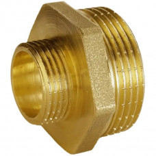 Ниппель редукционный 1 1/2″х 3/4″НН латунный А0510А (000011839)