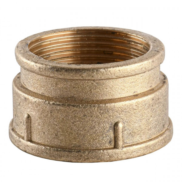 Муфта редукционная 1 1/2″х1 1/4″ВВ латунная 307-1Б (000012379)