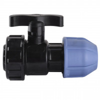 Кран кульовий ПНД Vsplast 25*3/4 '' ВР 6002 (000014142)