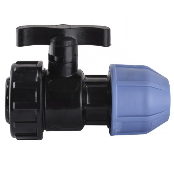 Кран кульовий ПНД Vsplast 25*3/4 '' ВР 6002 (000014142)