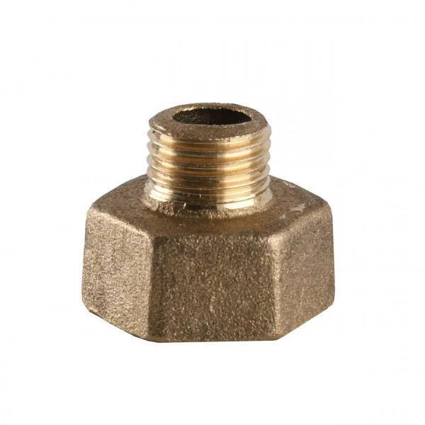 Перехідник редукційний 1/2″х1/4″ВЗ латунний 639Б (000016372)
