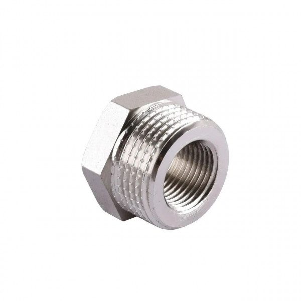 Футорка переходная SOLOMON 1 1/2″х 3/4″ никель НВ 8209 (000017239)