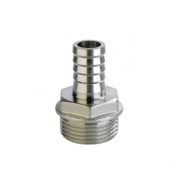 Штуцер 1/2″Н 10мм никелированный А2028А(нк) (000025431)