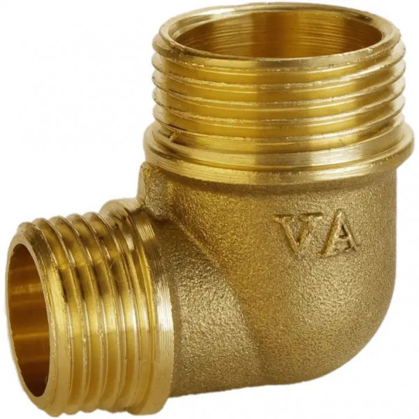 Угольник редукционный 3/4″х1/2″НН латунный А0105А (000025504)