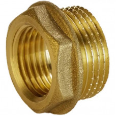 Футорка 1 1/2″х1 1/4″НВ латунная А0754А (000026557)