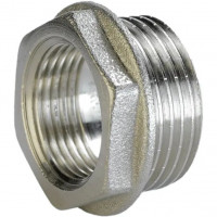Футорка 1 1/2″х1 1/4″ЗВ нікельована А0754А(нк) (000026571)
