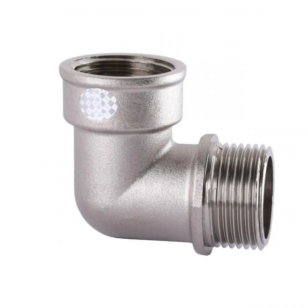 Кутник SOLOMON 1/2″ нікель ЗВ 8200L (000010531)