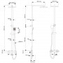 Душова система Globus Lux Termostatic GLQ-0040TE (000032166)