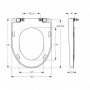 Сидіння для унітазу SoloPlast СПМ-6 (000027130)