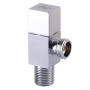 Кран полуоборотный угловой SOLOMON 1/2″х1/2″ CUBE 7078 (000015031)