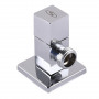 Кран полуоборотный угловой SOLOMON 1/2″х1/2″ CUBE 7078 (000015031)