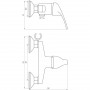 Смеситель гигиенический Globus Lux SOLLY GLSO-0206N (000017644)