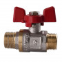 Кран кульовий прямий PROFESSIONAL 1/2″ ЗЗ КБ PN40 QP153 (000012533)