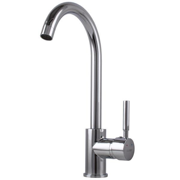 Смеситель для кухни Globus Lux LAZER GLLR-0203S латунь на гайке (000018459)