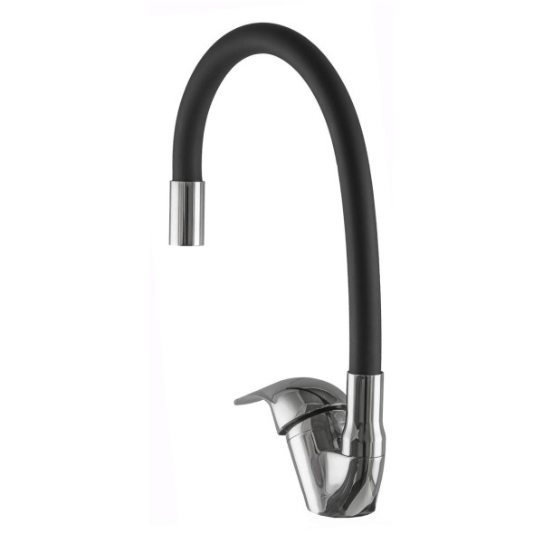 Змішувач для кухні EcoMix ENERGO E-GEZ-203SLR-BLACK (000019168)