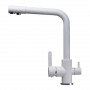 Змішувач для кухні під осмос Globus Lux LAZER GLLR-0444-7-WHITE (000019240)