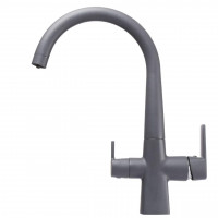 Змішувач для кухні під осмос Globus Lux LAZER GLLR-0999-3-TITANIUM (000019256)