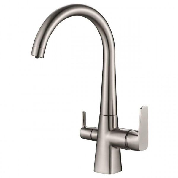 Смеситель для кухни под осмос Globus Lux LAZER GLLR-0999-8-STSTEEL