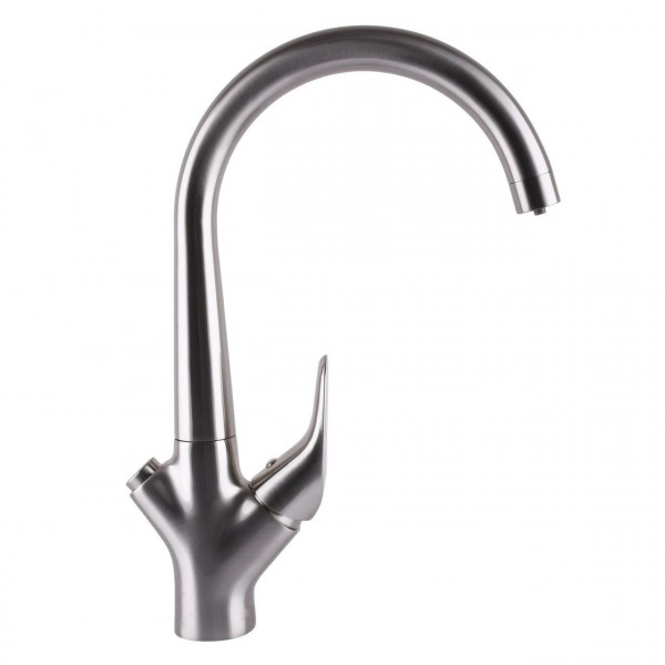 Змішувач для кухні під осмос Globus Lux LAZER GLLR-0222-8-STSTEEL (000019261)