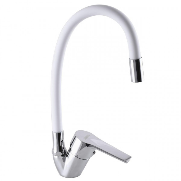 Змішувач для кухні DOMINO BLITZ DBC-203SLR-White (000020085)