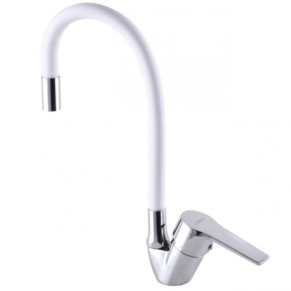 Змішувач для кухні DOMINO BLITZ DBC-203SLR-White (000020085)