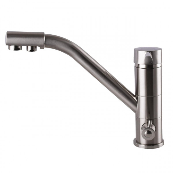 Змішувач для кухні під осмос Globus Lux LAZER GLLR-0555-8-STSTEEL (000010138)