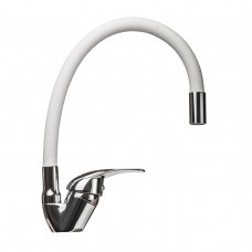 Змішувач для кухні EcoMix ENERGO E-GEZ-203SLR-WHITE (000017025)