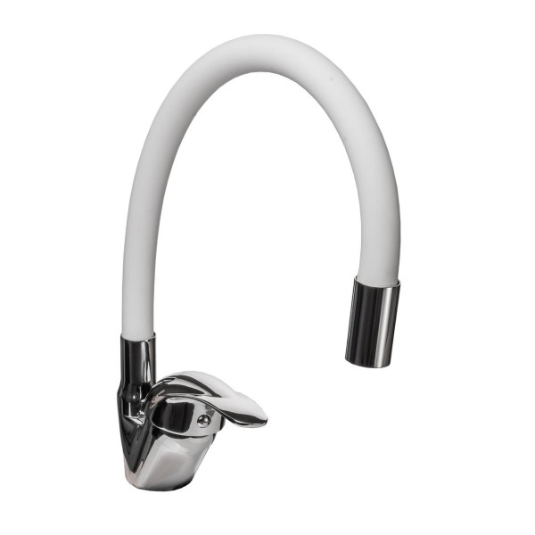 Змішувач для кухні EcoMix ENERGO E-GEZ-203SLR-WHITE (000017025)