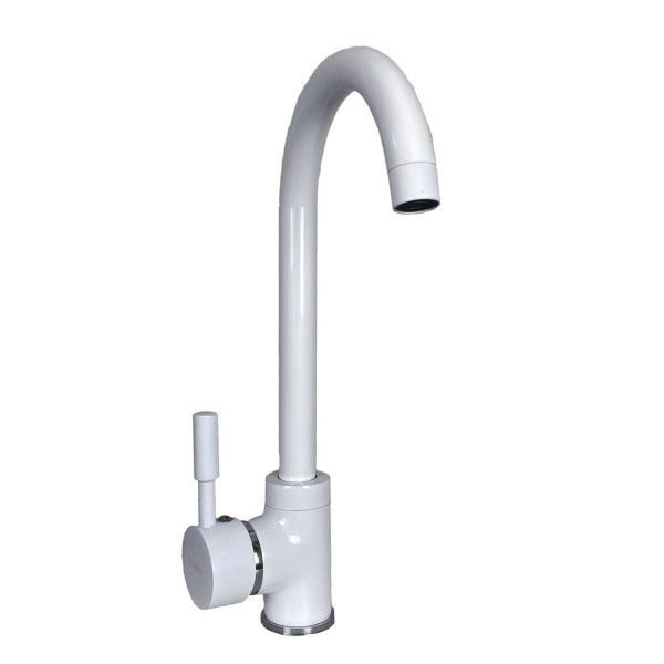 Змішувач для кухні Globus Lux LAZER GLLR-0103 S-WHITE (000013072)