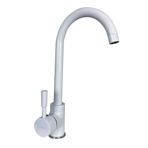 Змішувач для кухні Globus Lux LAZER GLLR-0103 S-WHITE (000013072)